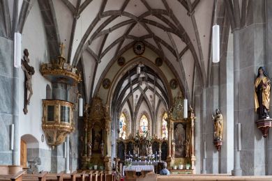 Kirche in Schluderns, Vinschgau